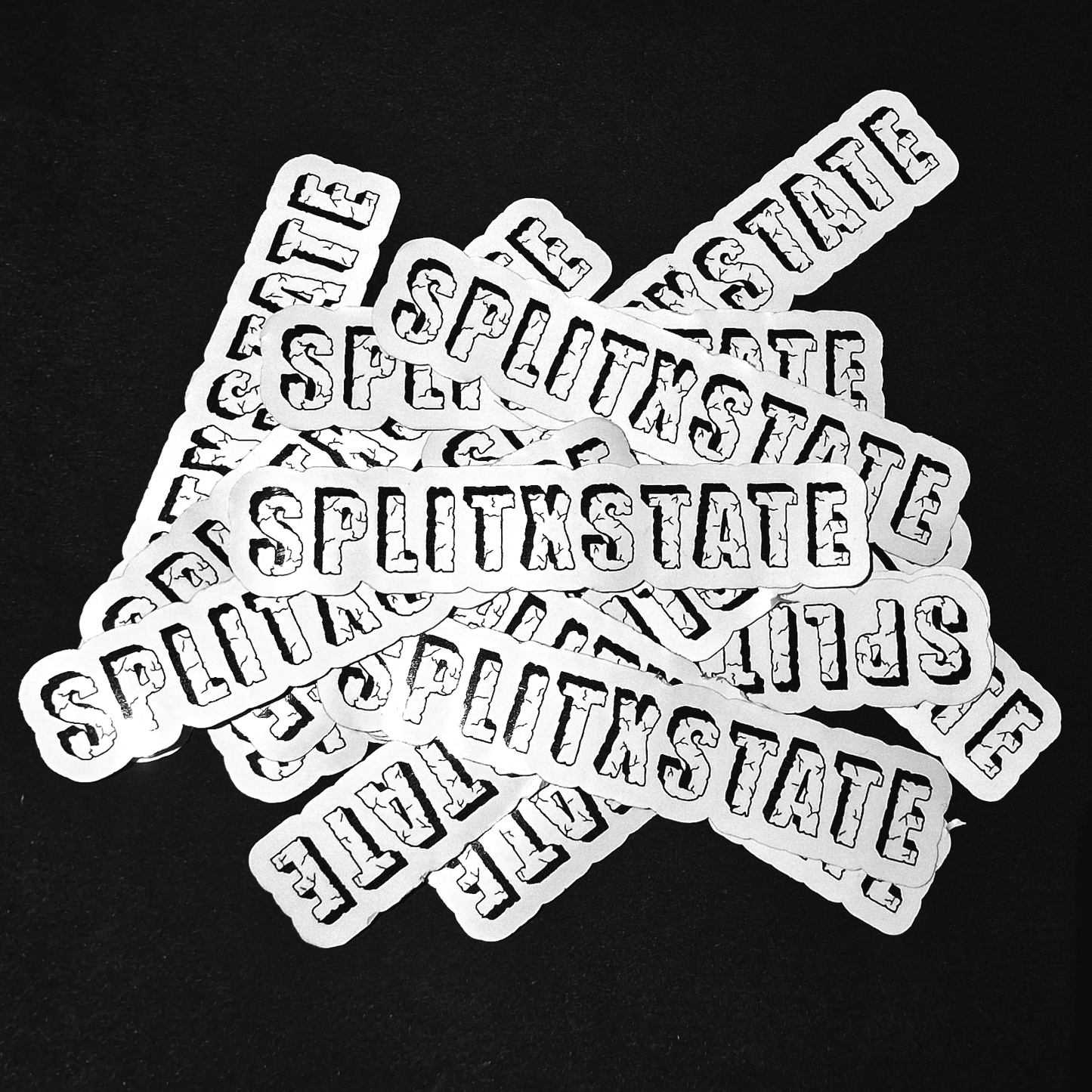 CRACKED STICKER